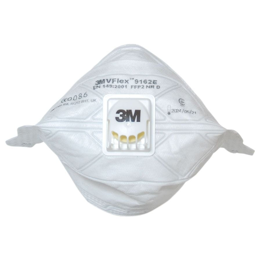 3M™ Vflex™ 9162E FFP2 Ventilli Maske - 10 Adet