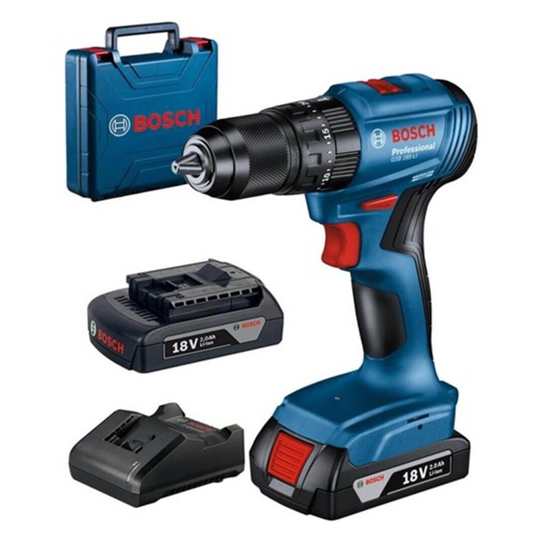 Bosch Professional GSB 185-LI 2.0 AH Tek Akülü Darbeli Vidalama Makinesi