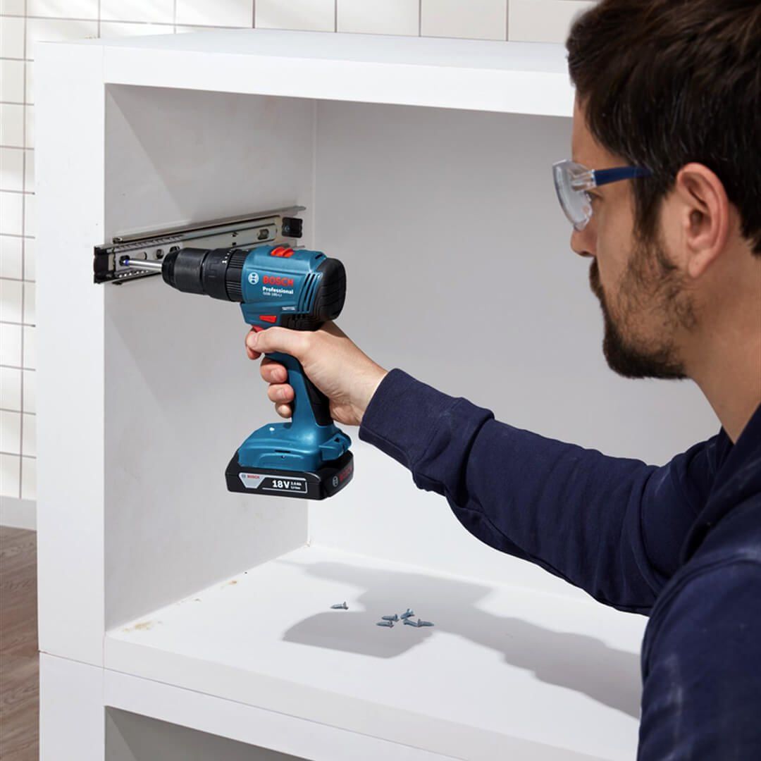 Bosch Professional GSB 185-LI 2.0 AH Tek Akülü Darbeli Vidalama Makinesi