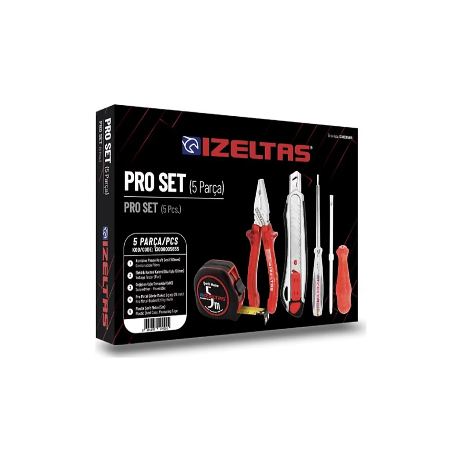 İZELTAŞ PRO SET 5 PARÇA